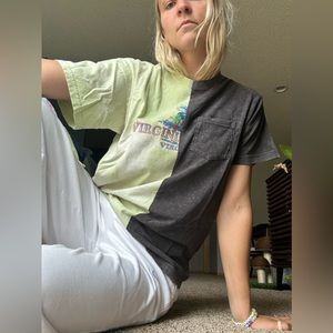 Homemade yin yang t shirt